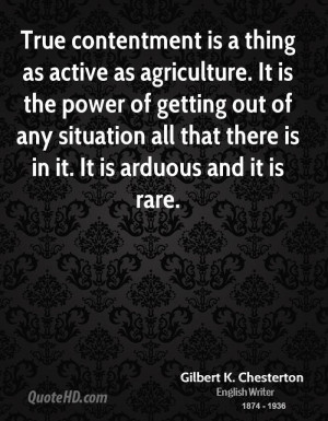 ... any situation all that there is in it. It is arduous and it is rare
