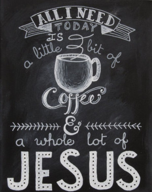 Coffee and Jesus painting on an 11 x 14 canvas by IndiaMissions, $50 ...