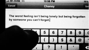 Quotes About Being Lonely Feeling isn't being lonely
