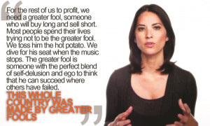 The Newsroom Quotes The greater fool
