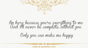 ... consoling than knowing that you are right next to the one you love