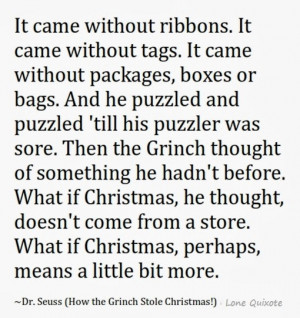 How The Grinch Stole Christmas Quotes How the grinch stole christmas