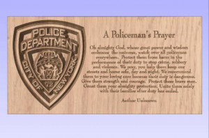 New York Police Prayer