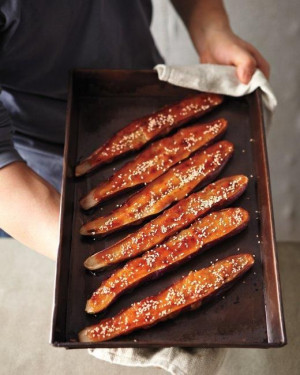 Chef Nobu Matsuhisa's Simple Recipes // Nobu's Eggplant with Miso ...