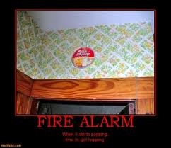 redneck fire alarm