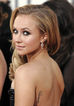 Hayden-Panettiere-Tattoo-Quote-on-Back