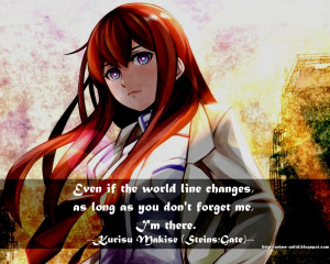 Kurisu Makise Steins Gate Quotes