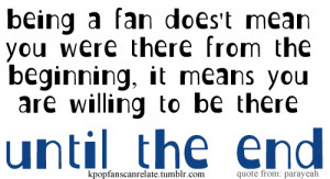 KPop Fans Can Relate: Being a fan doesn't mean you were there from the ...