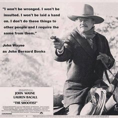 John Wayne in The Shootist More
