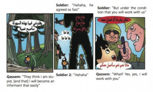 Islamic Terrorism Cartoon Promotes Children Killing Occupying Soldiers