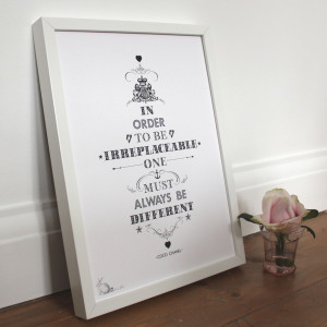 Home > Products > 'Coco Chanel' Print