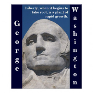 George Washington Liberty Poster