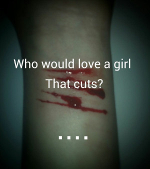 cuts, emo, girl, sadness, self harm, stop, bullying must stop