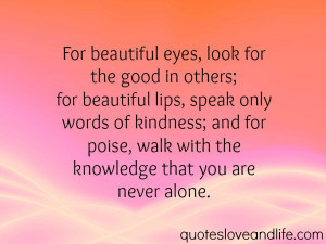 ... -good-in-others-for-beautiful-lips-speak-only-words-of-kindness-more