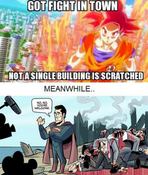 Goku vs. Superman…
