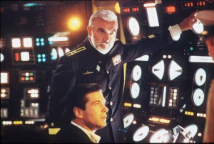 The Hunt for Red October 1990 Sean Connery & Alec Baldwin ~j