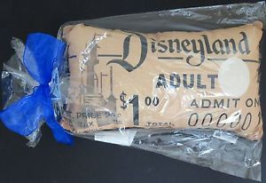 ... -60th-Anniversary-Gift-Pillow-Admission-Ticket-Walt-Quote-Design