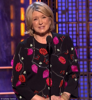 ... Martha Stewart rules the roast as she advises Justin on serving prison