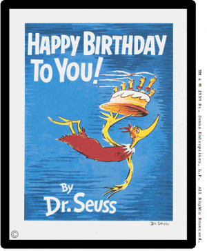 Birthday Book Dr Seuss Quotes. QuotesGram