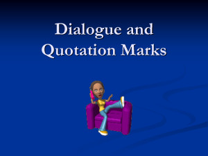 Quotation Marks - Download Now PowerPoint by dKO50GfX