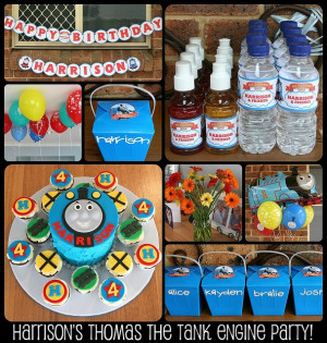 thomas and friends party ideas