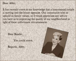Dear Abby”: Best Advice – Ever.