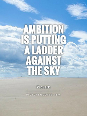 Ambition Quotes