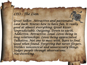 Leo – The Lion