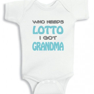 Who needs lotto I got Grandma personalized by babyonesiesbynany, $13 ...