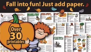 Printable Thanksgiving Games pack! Over 30 printables for Thanksgiving ...