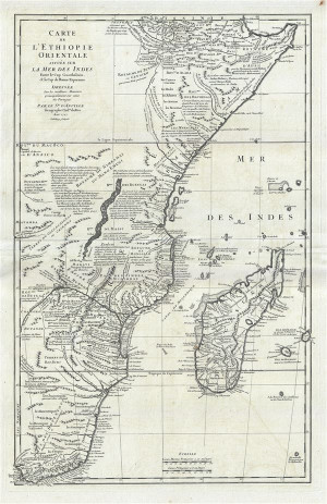 Ancient Africa and Middle East Map