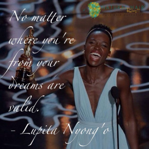 Lupita Nyong'o quote. Meme courtesy of Natural Hair Rules. # ...