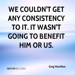 Consistency Quotes