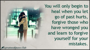 Quotes About Letting go of The Past Hurt Club Heal Letting go Past