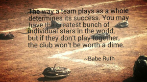 Softball quote - Babe Ruth