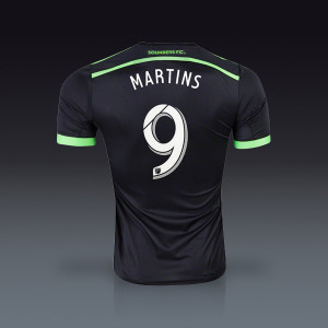Obafemi Martins Seattle Sounders Authentic Third Jersey 2015