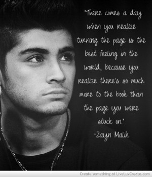Quote From Our Lovely Zayn