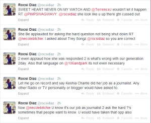 Rocsi Vents On Twitter About August Alsina Snapping on 106