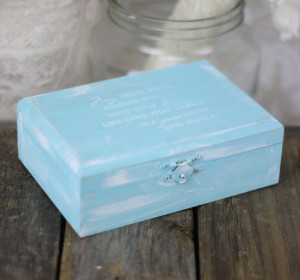 Tiffany Blue Wedding Ring Box Love Quote Something Blue (Item Number ...