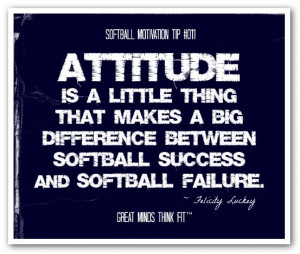 Inspirational Quote For Softball
