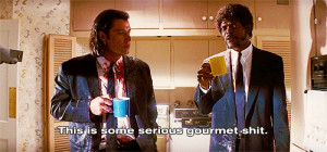 Pulp fiction…..no excuse for bad coffee motherfuckers