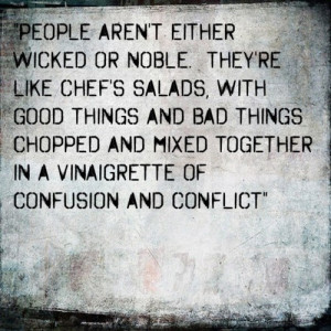 Lemony Snicket. Oh, the profundity