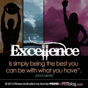 Excellence, joyce meyer quote