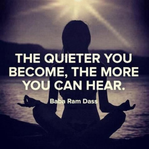 quiet your mind and your will heal
