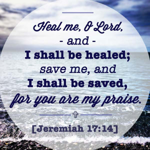 Seek to Rise Spiritually by Seeking Jesus for Health and Healing
