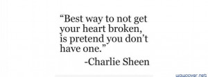 Charlie Sheen Quote 803 Facebook Cover