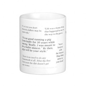 Quentin Crisp Quote Gift Mug