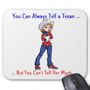 Texas Cowgirl Mouse Pad...