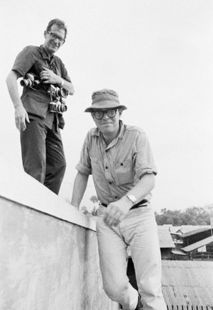 Michael Herr (right) was NOT talking about Larry Burrows (left) in ...