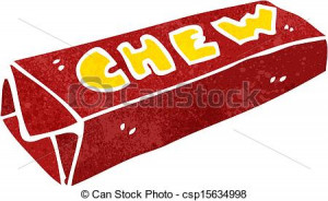 chewing gum clip art